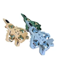 Zubblo® Die-Cast Air Force Fighter Aircraft Jet Toys – Pack of 2 | Military Aircraft Model with Pilot Figure | Pull Back Action | Metal Toy Planes for Kids 3+ | Mini Jet Fighter Toy Set
